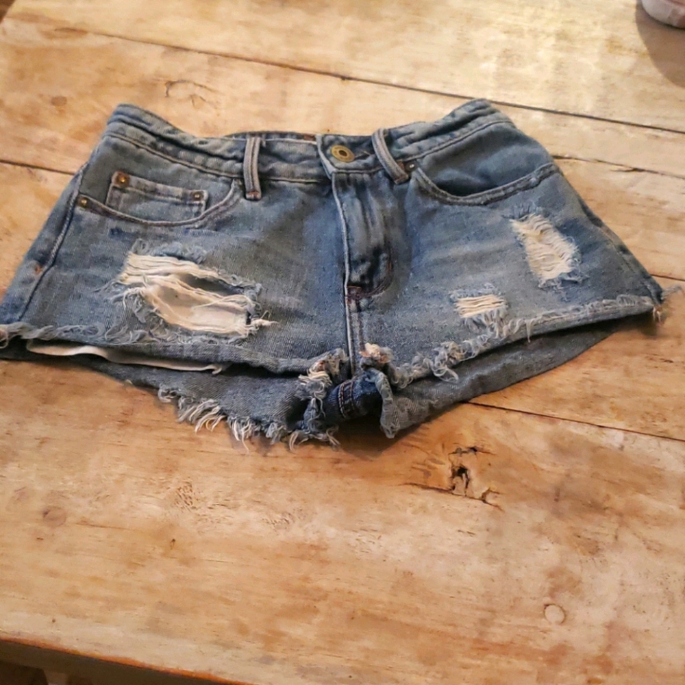 Bullhead denim shorts